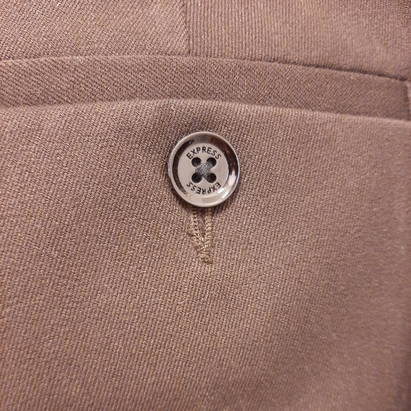 Express Midrise Editor Trouser Pants Size Zero - Picture 4 of 8